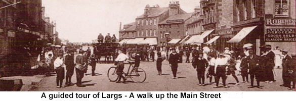 largs main street walk icon